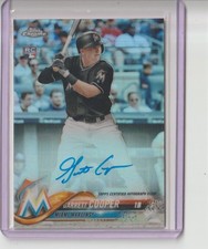 GARRETT COOPER 2018 TOPPS CHROME #RA-GC AUTOGRAPH SN /499 REFRACTOR RC