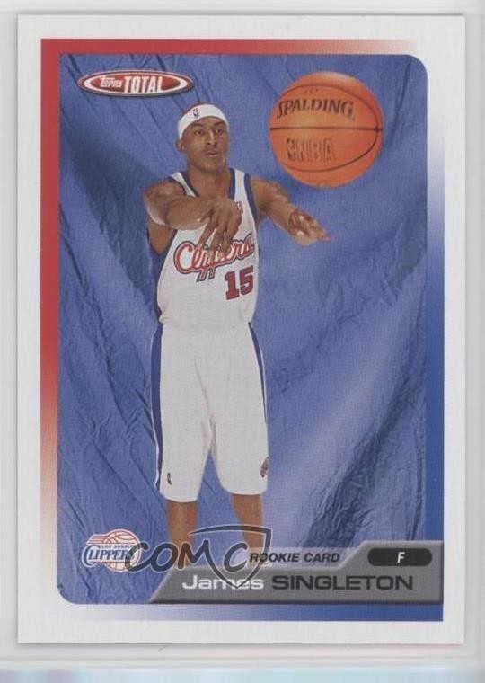 2005-06 Topps Total James Singleton #281 Rookie RC 3g6