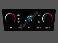 03-06 Silverado Sierra Auto Heater Digital Climate Control White Led