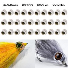Fly Tying Material Make Streamer Lure Clear Artificial for Traveling Outdoor Sea