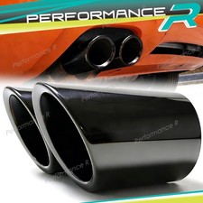 Edelstahl Auspuff Auspuffblenden Endrohre für AUDI A4 B9 8W Avant A4 B8 8K A5 5F