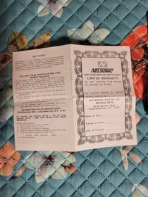 Nelsonic Nintendo Starfox Game Watch W/Original Packaging Headphones & Warranty