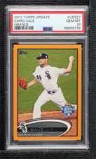 2012 Update Holiday Factory Set Bonus Pack Orange Chris Sale PSA 10 GEM MT 10yf