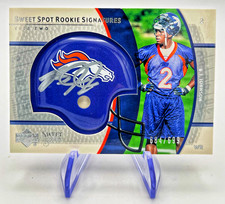 2004 Upper Deck Sweet Spot Rookie Signatures Tier Two /699 BJ Johnson Auto