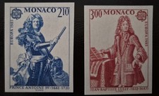 Monaco 1985 Yt 1459/1460 neuf** non dentelé  imperf Europa