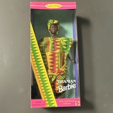 Mattel Barbie Ghanian Dolls of the World Collector Edition 11.5 in Fashion Doll