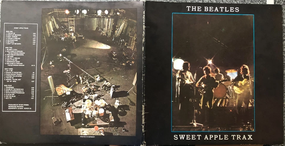 The Beatles Sweet Apple trax 1975 German Newsound Double Vinyl Lp Nr 909 Foto 2 de 4