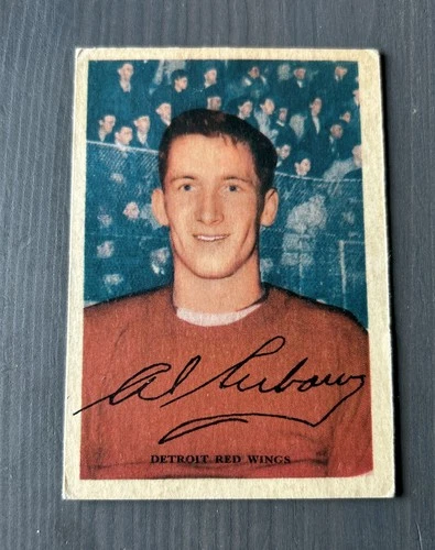 1953-54 Parkhurst #37 AL ARBOUR RC ROOKIE Red Wings