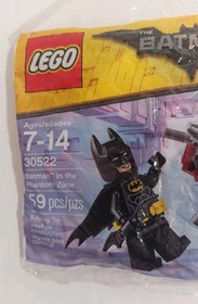 Lego 30455 Batmobile The Batman Movie DC  & 30522 Batman in Phantom Zone Minifig