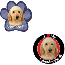 Bundle: Two 2 Labradoodle Magnets  121 