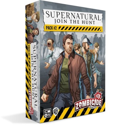 CMON Zombicide Supernatural Character Pack #2 - Jack Kline, John Winchester, Bob