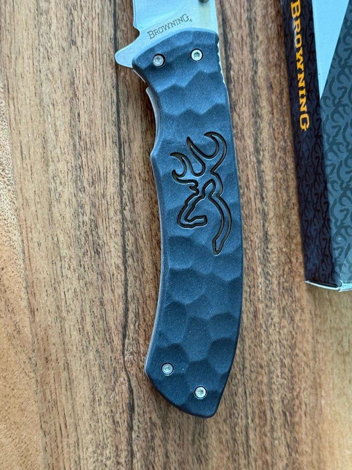 Cuchillos Browning - Modelo 0427B - Inoxidable - Negro - Cuchillo Plegable de Bolsillo Foto 2 de 4