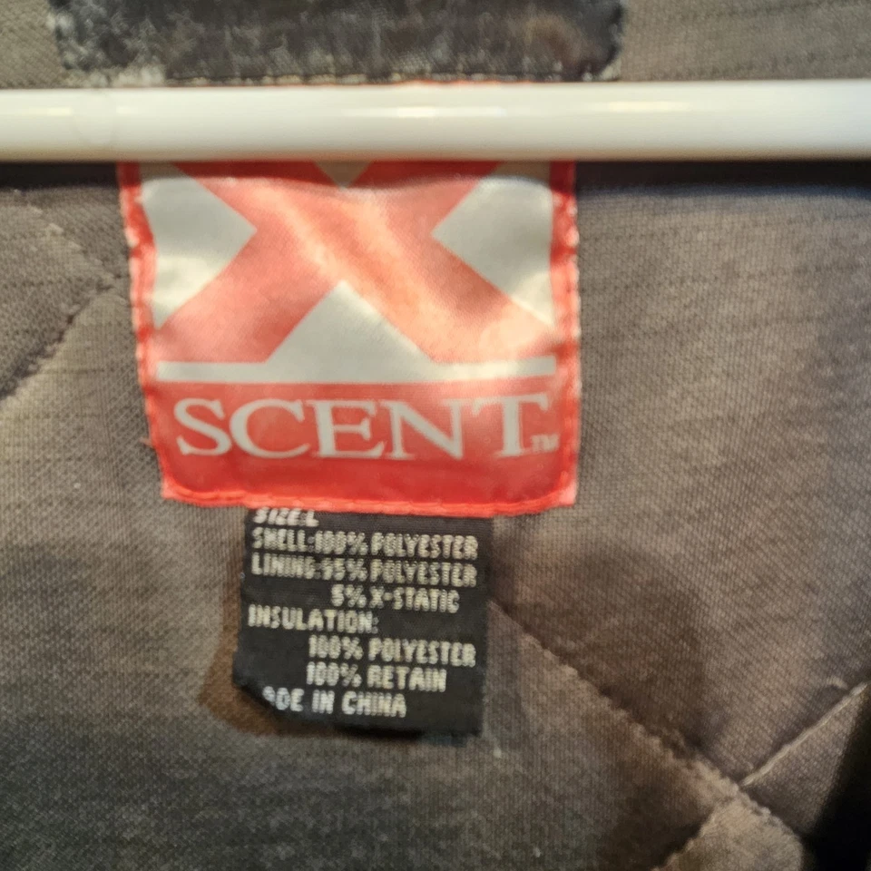 Arctic Shield X Scent Camo Large  Hunting Coat w/ Hood - Image 4 of 4