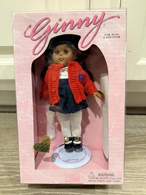 Ginny 8" School Day African American Doll #6HP08 1995