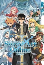 Manga: Sword art online - Calibur, Reki Kawahara & CSY & abec, Tokyopop, 2019