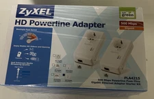 ZyXel HD Powerline 500mbps Network Adapter PLA4215 NEW SEALED BOX