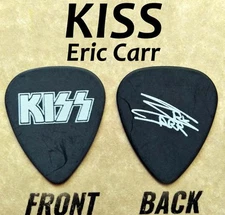 KISS Classic Rock Eric Carr novelty signature guitar pick (B-G-7893-A)