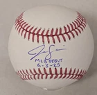 Jac Caglianone Signed Debut OML Baseball MLB Fanatics Authentic Auto KC Royals