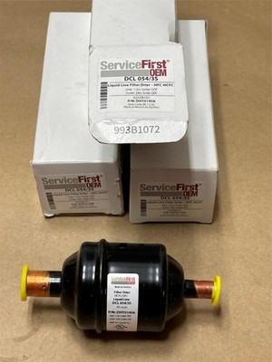 3x Lot In-Line Filter Drier AC Accumulator DCL 054/3S 1/2'' Inlet, 3/8''O