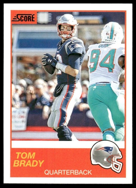 Tom Brady 2019 Score #142 New England Patriots