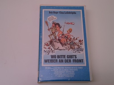Wo bitte gibt's Weiber Bier an der Front 1968 VHS German PAL Video Großbox