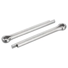 Split Cotter Pins, 8mm x 70mm 304 Stainless Steel Clip Fastener Fitting 8Pcs