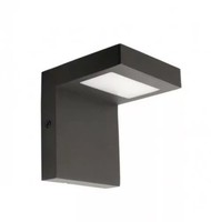 Led Wandleuchte Anthrazit IP54 4000K 720Lm Blendarm Eingang AußEnlampe Milner