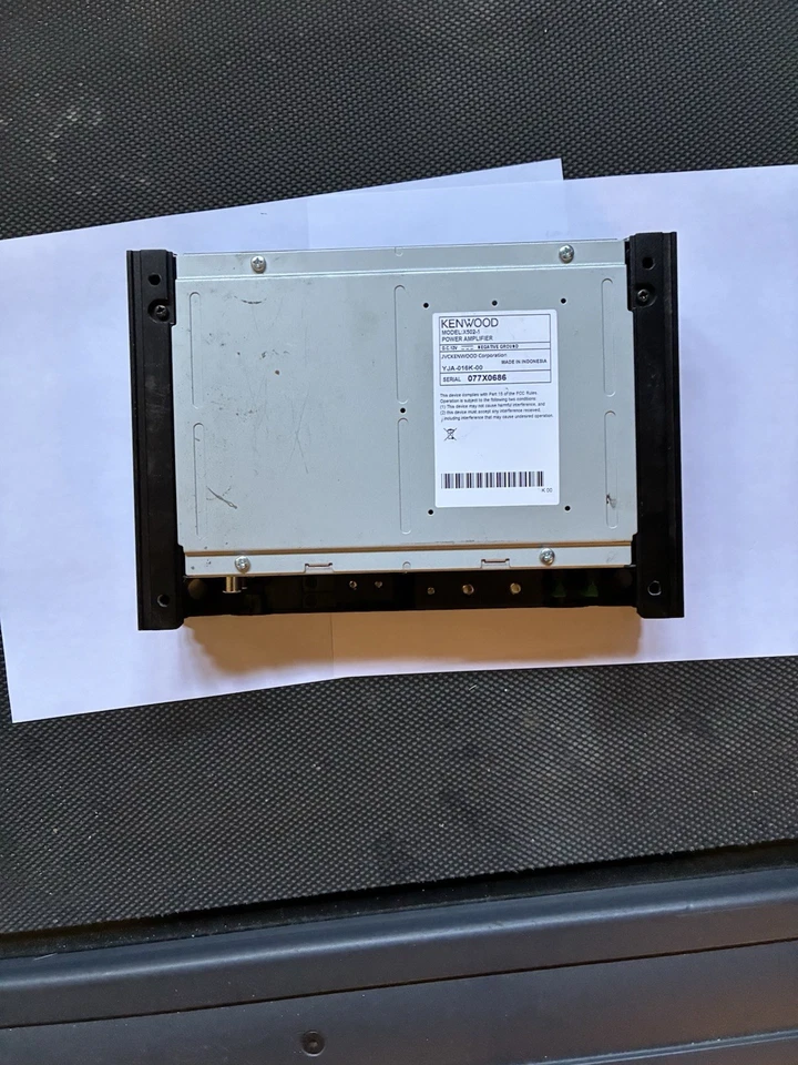 Kenwood Excelon X502-1 Clase D Mono Amplificador de Potencia 1000W - Negro Foto 3 de 4