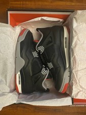 Nike Air Jordan 4 Mens Size 9.5 Retro Bred Re...