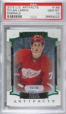 2015-16 Upper Deck Artifacts Rookies Emerald 6/99 Dylan Larkin PSA 10 GEM MT 2d8