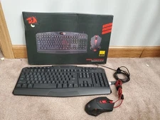 Red Dragon Gaming Essentials  Keyboard Mouse
