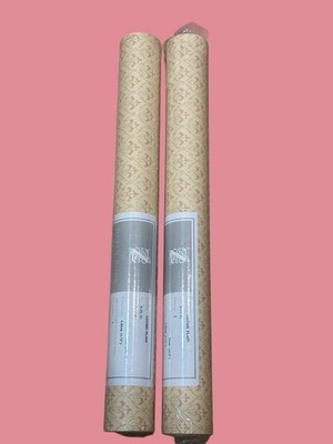 Zoffany Gothic Uni Tapete Elfenbein & Rosa Jugendstil Grün Buch 2 Rollen