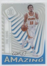 2020-21 Panini Illusions Amazing Sapphire Trae Young #17 0bc1