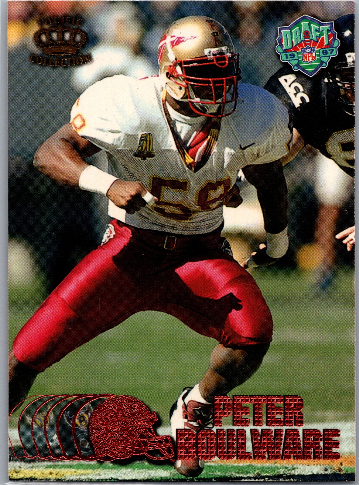 1997 Pacific Crown Collection #427 Peter Boulware Copper