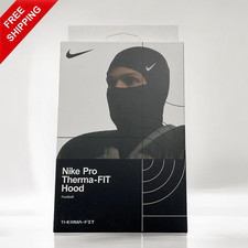 Nike Pro Therma-Fit Hyperwarm Hood Ski Mask Black SHIPMENT SAME DAY 