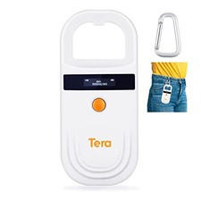 Tera RFID Mikrochip Lesegerät für Tiere mit OLED Display USB Akku