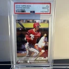 2018 TOPPS NOW #5J SHOHEI OHTANI JAPAN 1st CAREER HIT PSA 10 GEM MINT: 118274697