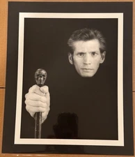 Robert Mapplethorpe Self-Portrait Skull Cane 1988/92 Duotone Photo Engraving MH2