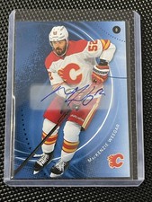 MacKenzie Weegar - 2025-26 SP Game Used Blue Auto Parallel - Flames