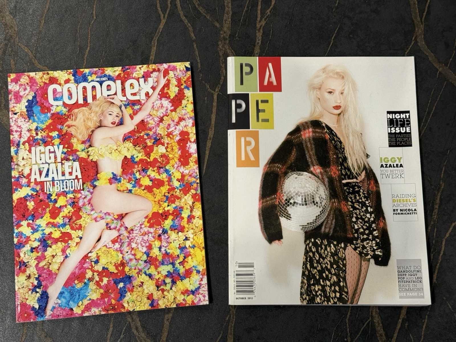 Complex Magazine Fall ‘13 (Iggy Azalea & Chance The Rapper) PLUS Paper Mag- Iggy