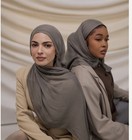Vela Mink Grey Scarf -Signature Modal Double Size
