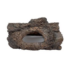 Tfwadmx Aquarium Decoration Cave, Resin Hollow Tree Trunk Log Aquarium Orname...
