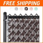 Economical 250-ft Chain Link Fence Privacy Tape - 90% Blockage, 5-Year Warranty