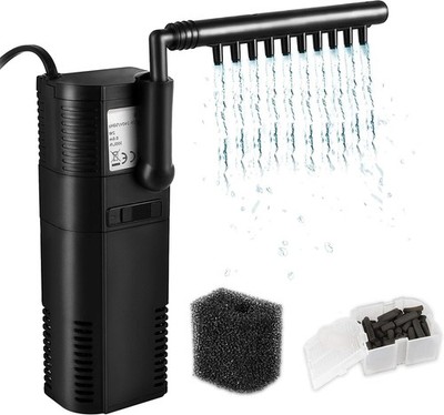 Forever Speed Aquarium Pumpe Filterpumpe Aquarium Innenfilter 300L/h, 2 Watt