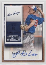 2015 Panini Contenders Draft Ticket Blue Foil Jacob Nix #18 Auto 1f0