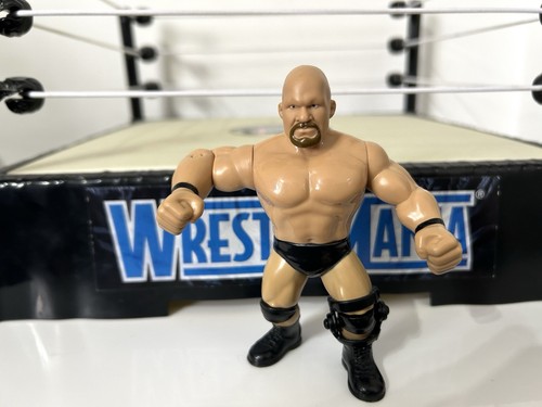 WWE Stone Cold Steve Austin Wrestling Figure Matte...