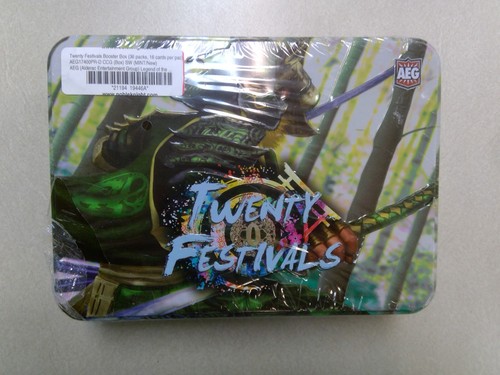Legend of the Five Rings Card Game Twenty Festivals Booster Box Tin Sealed - Picture 1 of 8