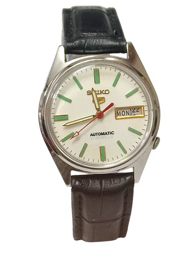 Vintage Seiko Automatic Date Day Dial Wrist Watch  SM322