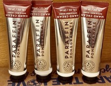 4 X New Bath Body Works Paraffin Pomegranate Hand Nail Cuticle Cream 1 oz