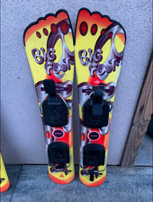 Vintage Big Foot Skis Kneissl Austria TIROL Freestyle Snowblades Snowskates